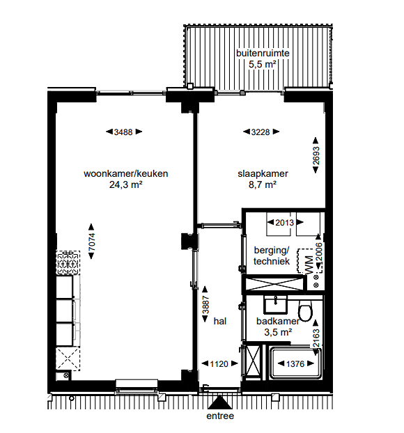 Project Pasteur 2 kamerapp plattegrond